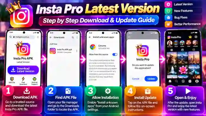 insta-pro-update-process